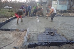 Разглаживание бетона